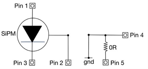 Schematic - onsemi MICRORB−SMTPA Pin Adapter Board
